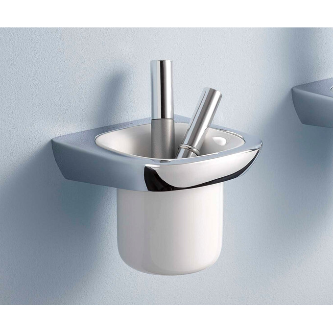 Склянка для зубних щіток Kludi Ambienta 5397505 (настінна), фото , изображение 2