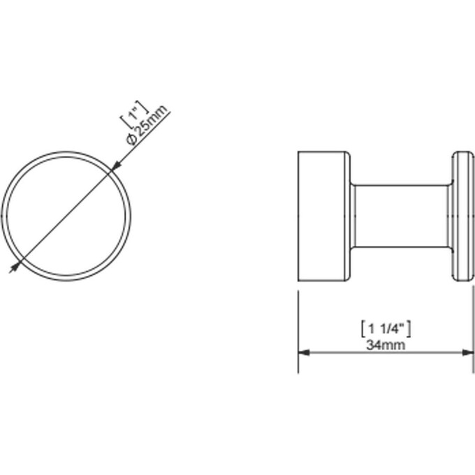 Металевий гачок Sonia Tecno Project 118090, фото , изображение 2