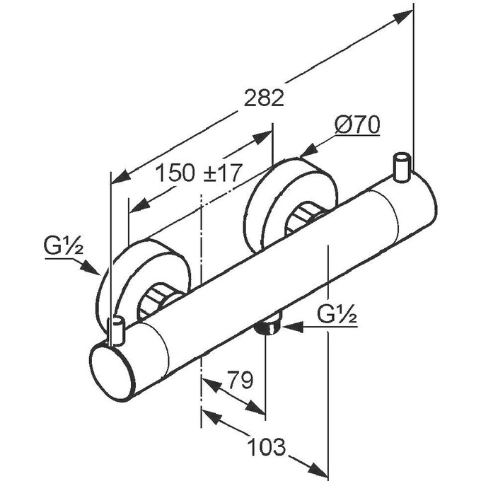 Термостат для душа Kludi Bozz 352030538, фото 7