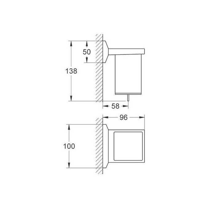 Дозатор для мыла Grohe Allure Brilliant 40494000, фото 2