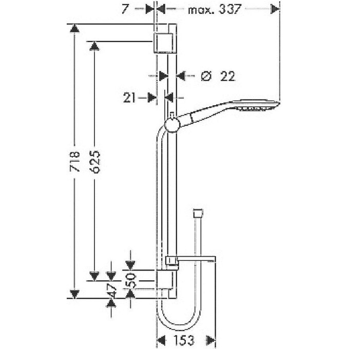 Душевой гарнитур Hansgrohe Raindance 27856400, фото 2
