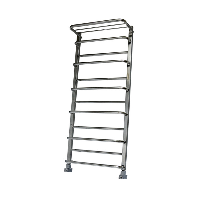 Водяной полотенцесушитель Mario Люксор 1.2.4402.03.P (4820111353309, 1200x630, хром/белый глянец/черный матовый/графит/золото, с полкой), фото 4