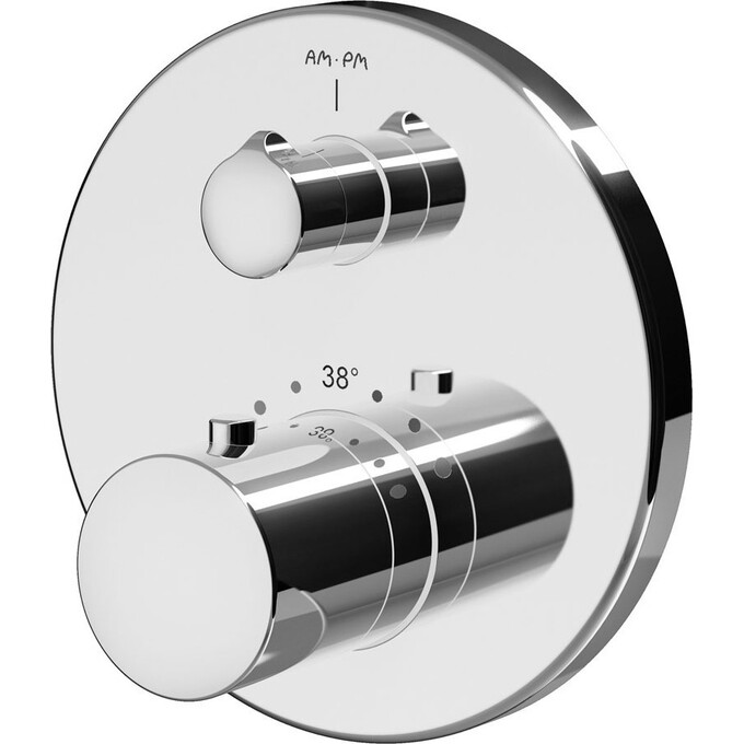 Внешняя часть термостатического смесителя для душа Am.Pm Like F8075600, фото 