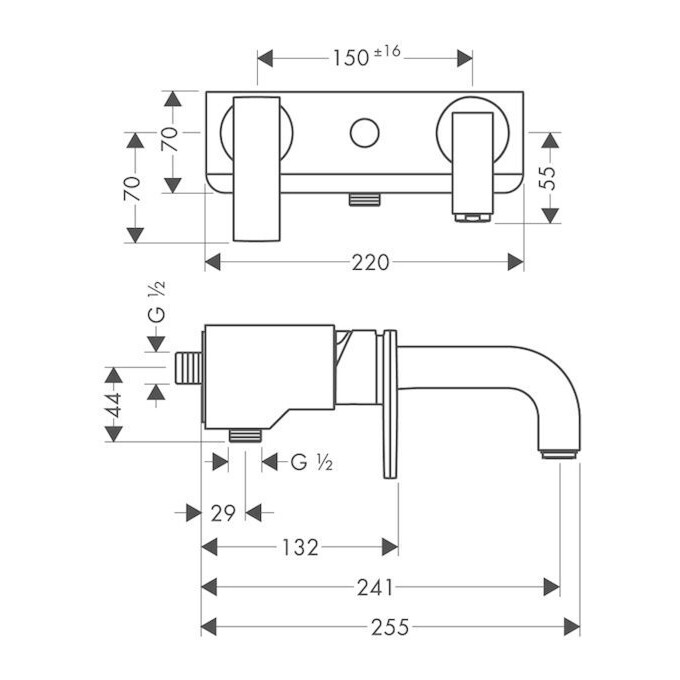 Змішувач для ванни Axor Citterio 39400000, фото , изображение 3