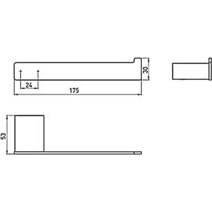 Тримач для паперу Emco Loft 050500100, фото , изображение 2