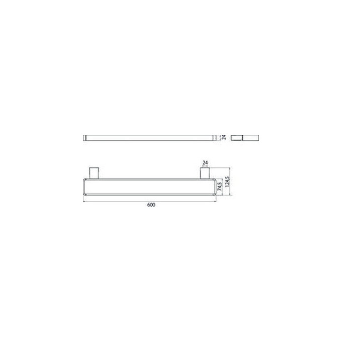 Вішалка для рушників Emco Loft 056600160, фото , изображение 2