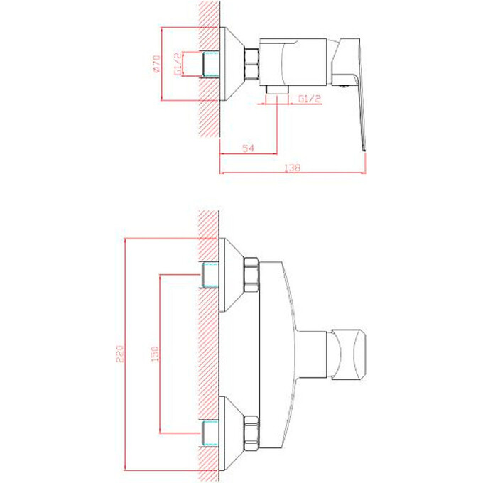 Смеситель для душа RJ Lotus RBZZ002-5, фото 6