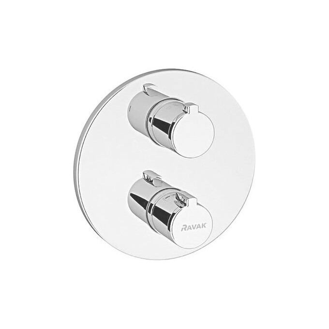 Змішувач прихованого монтажу із термостатом для душу Ravak X070048 (внутрішня частина в комплекті), фото 
