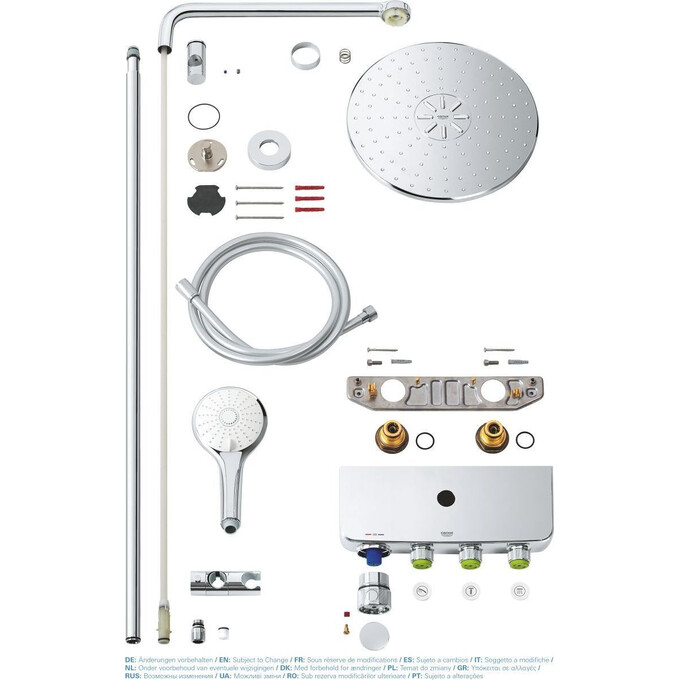 Душевая система Grohe Euphoria SmartControl 26507000, фото 9