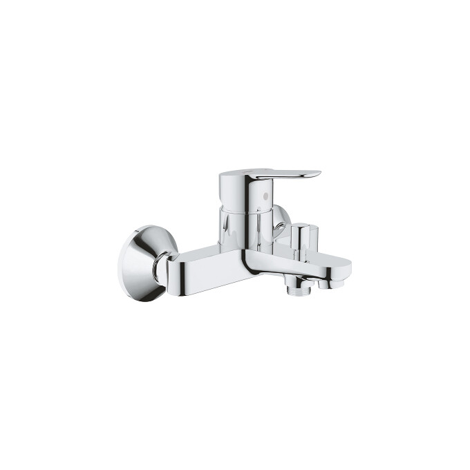 Набір змішувачів 3 в 1 для ванни Grohe Bau Edge 123365S, фото , изображение 3