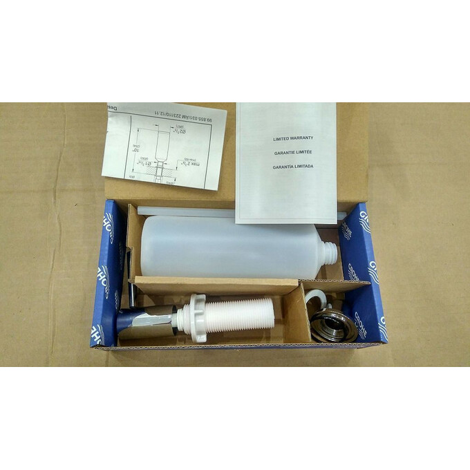 Дозатор для миючих засобів Grohe Contemporary 40536000 (500 мл), Колір виробника: хром, фото , изображение 3