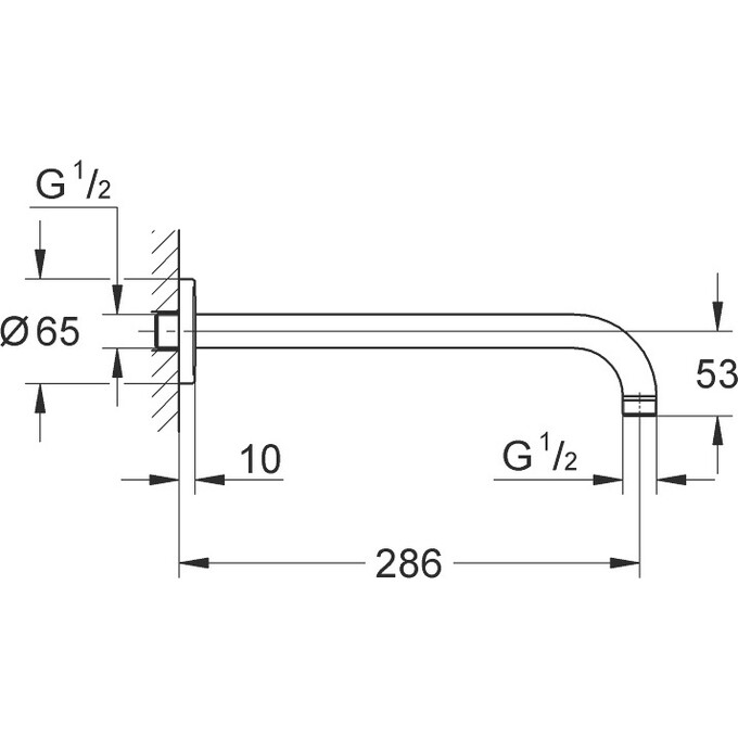 Душева система Grohe Eurosmart 2015 25183004, фото , изображение 9