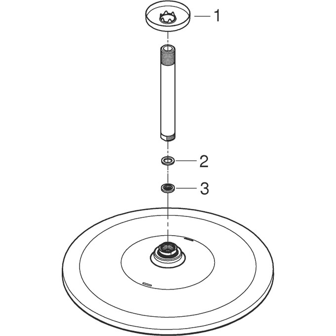 Верхній душ Grohe Rainshower 26560000, фото , изображение 5