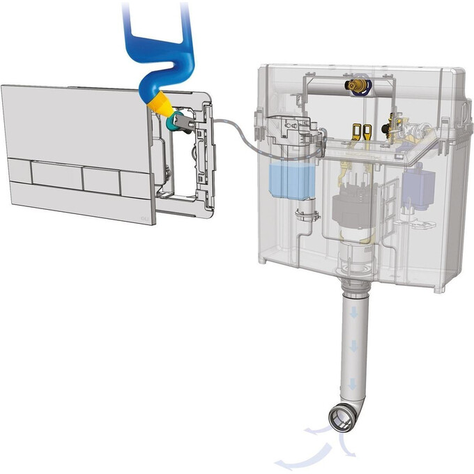 Инсталляция для подвесного унитаза Imprese i5220OLIpure, фото 4