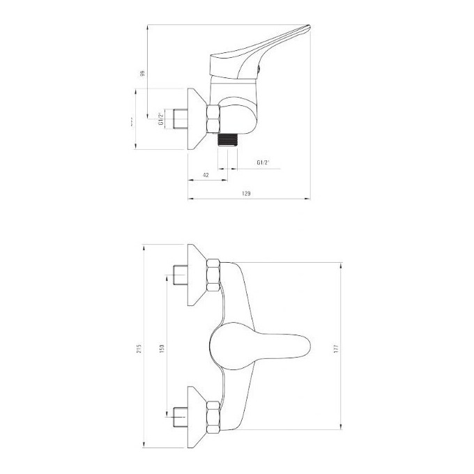 Смеситель для душа Deante Joko BOJ 040M, фото 4