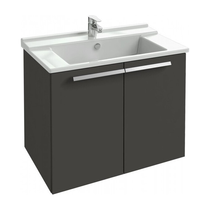 Тумба подвесная под раковину 77 см Jacob Delafon Struktura EB1281-N14 (без раковины), фото 