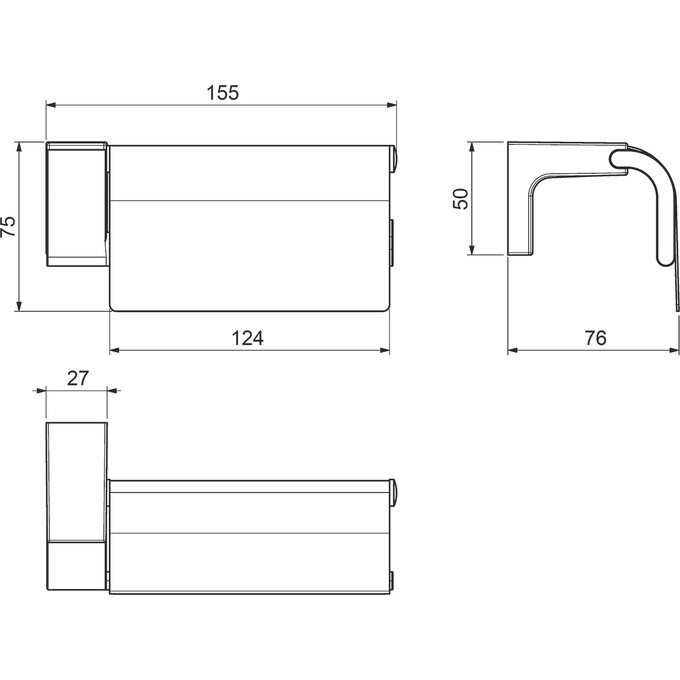 Утримувач для паперу Sonia Eletech 114160, фото , изображение 2