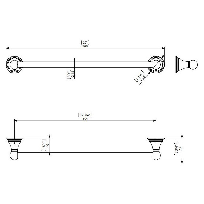 Полотенцедержатель Sonia Genoa 107148, фото 2