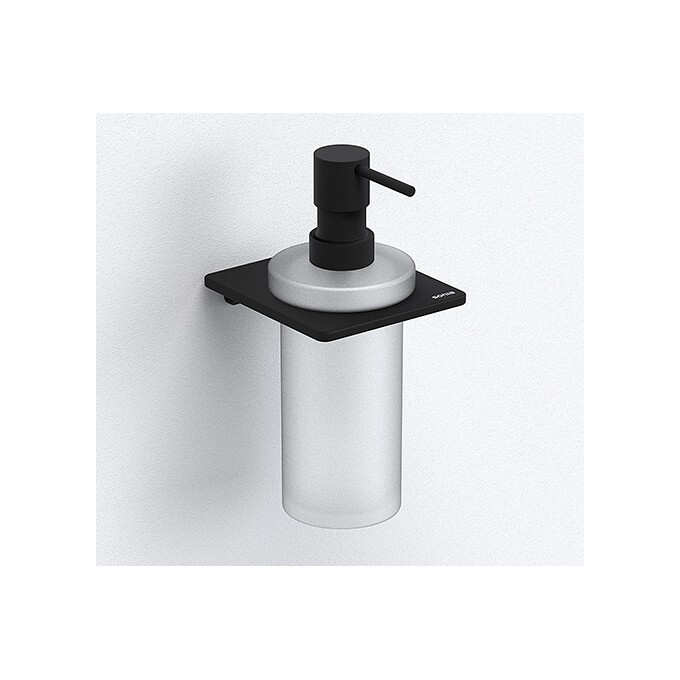 Дозатор для мыла Sonia S-Cube Black 173044, фото 