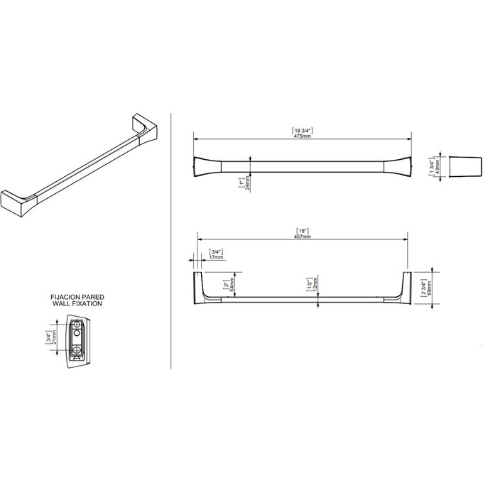 Полотенцедержатель Sonia S7 Gold 138302, фото 2