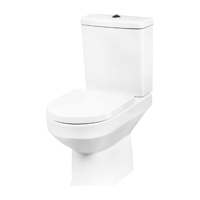 Безободковый унитаз-компакт Am.Pm Spirit FlashClean C708600SC (с сиденьем микролифт), фото 