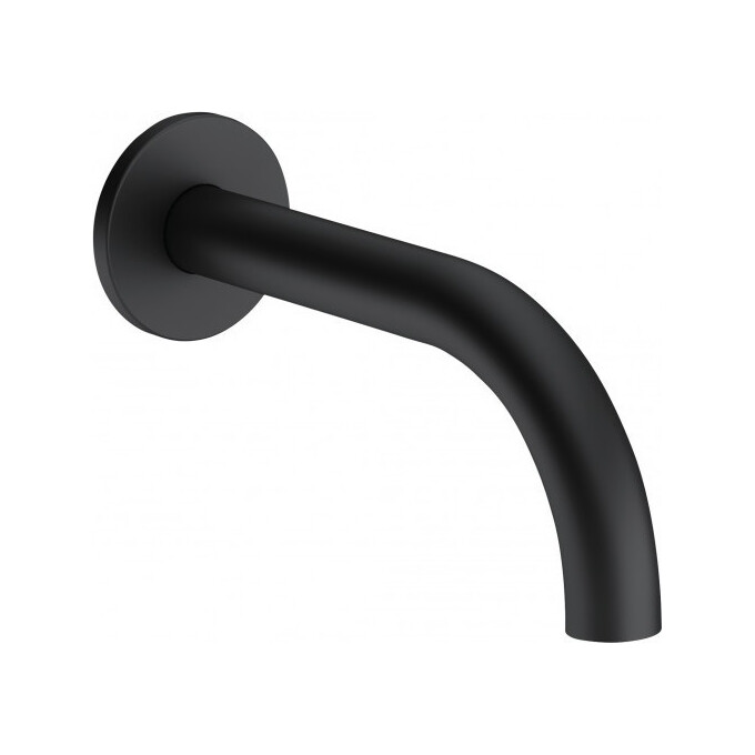 Излив для ванны Kludi Bozz 3850539 (16 см, черный, скрытого монтажа), фото 