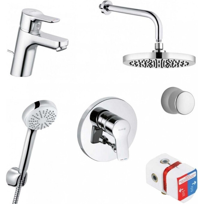 Набор смесителей для ванны Kludi Pure And Easy 376300565, фото 