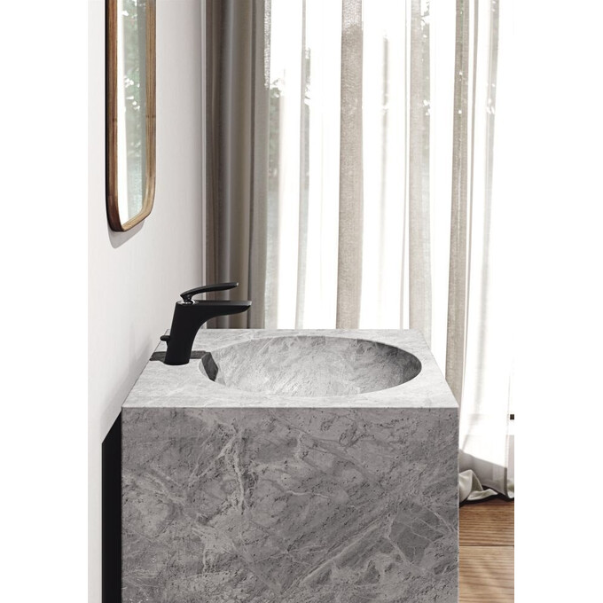 Змішувач для умивальника Kludi Balance 520238775 (чорний, з донним клапаном), фото , изображение 2