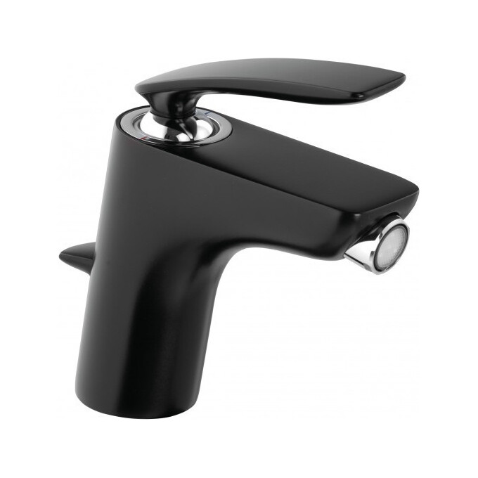 Змішувач для біде Kludi Balance 522168775 (чорний, з донним клапаном), фото 