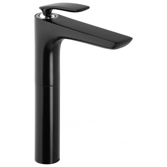 Змішувач для умивальника Kludi Balance 522988775 (чорний, високий), фото 