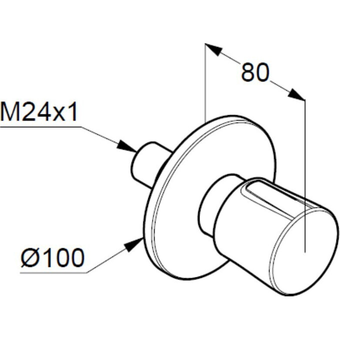 Запірний вентиль Kludi Balance 528159175 (білий), фото , изображение 2