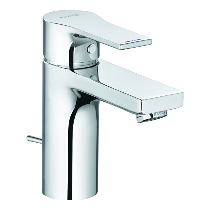 Смеситель для умывальника Kludi Zenta 482900565 (с донным клапаном), фото 