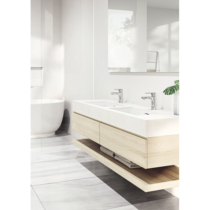 Смеситель для умывальника Kludi Zenta 482900565 (с донным клапаном), фото 3