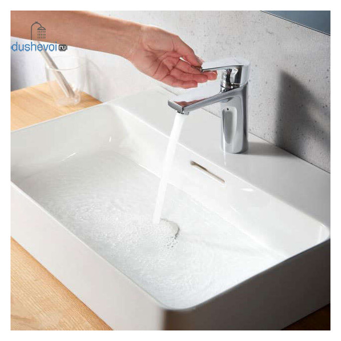 Змішувач для умивальника Kludi Zenta 482980565 (з донним клапаном), фото , изображение 4