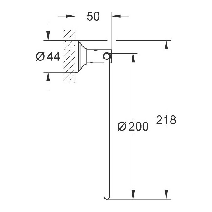 Кільце для рушників Grohe Essentials 40655001, фото , изображение 3