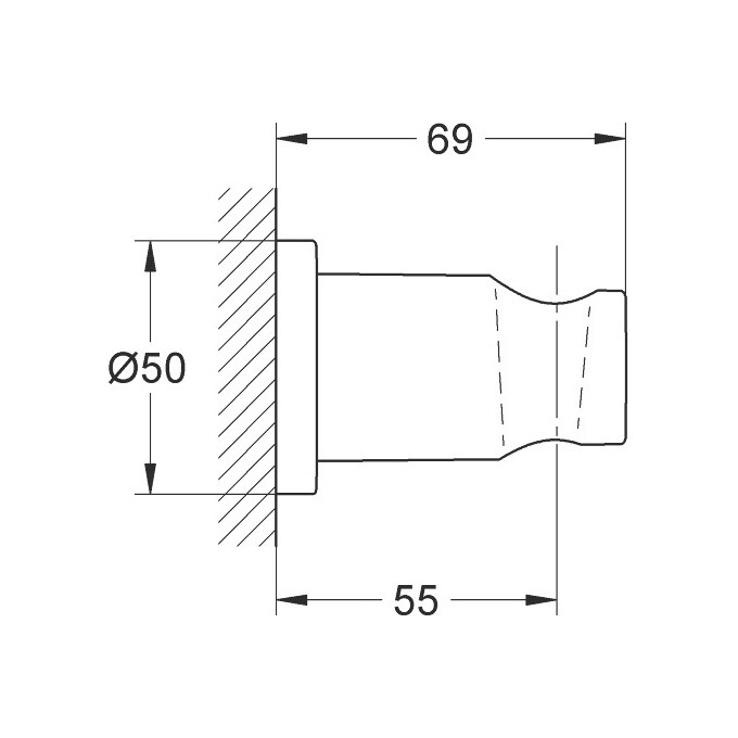 Держатель для душа Grohe Rainshower 27074AL0, фото 2