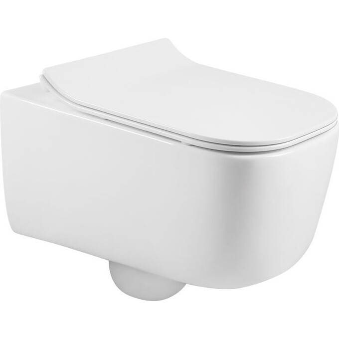 Безободковый подвесной унитаз Volle Hippo Rimless 13-44-202 (с сиденьем), фото 3