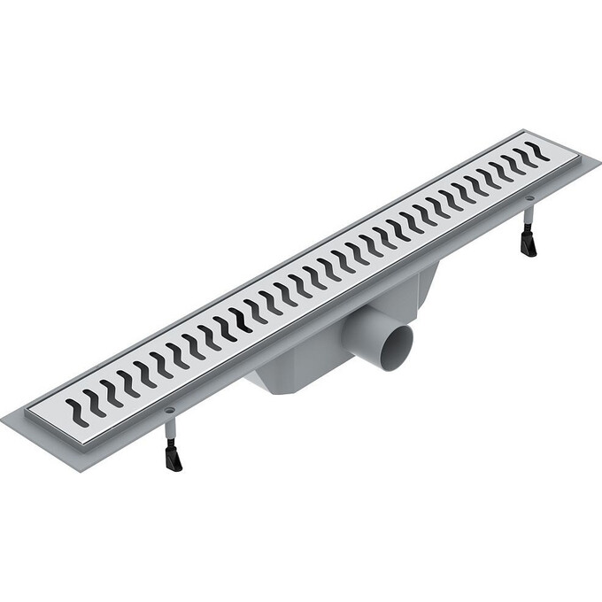 Душовий трап 80 см Volle 90-22-803, Колір виробника: нержавіюча сталь, Доступні розміри: 80, фото 