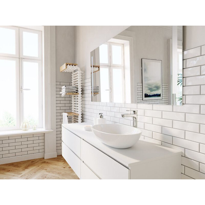 Змішувач для раковини Ferro Algeo Square BAQ2L, фото , изображение 8