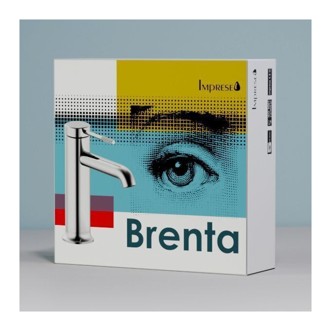 Смеситель для раковины Imprese Brenta ZMK071901010, фото 3