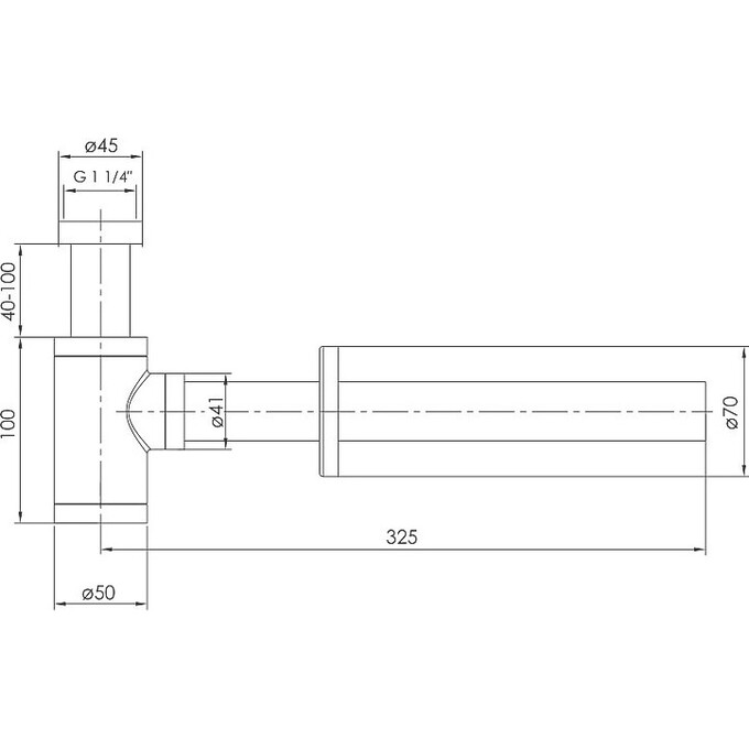 Сифон для раковины Imprese Brenta ZMK081906600, фото 2