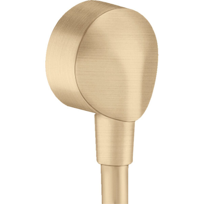 Шланговое подсоединение, шлифованная бронза Hansgrohe Fixfit 27454140, фото 