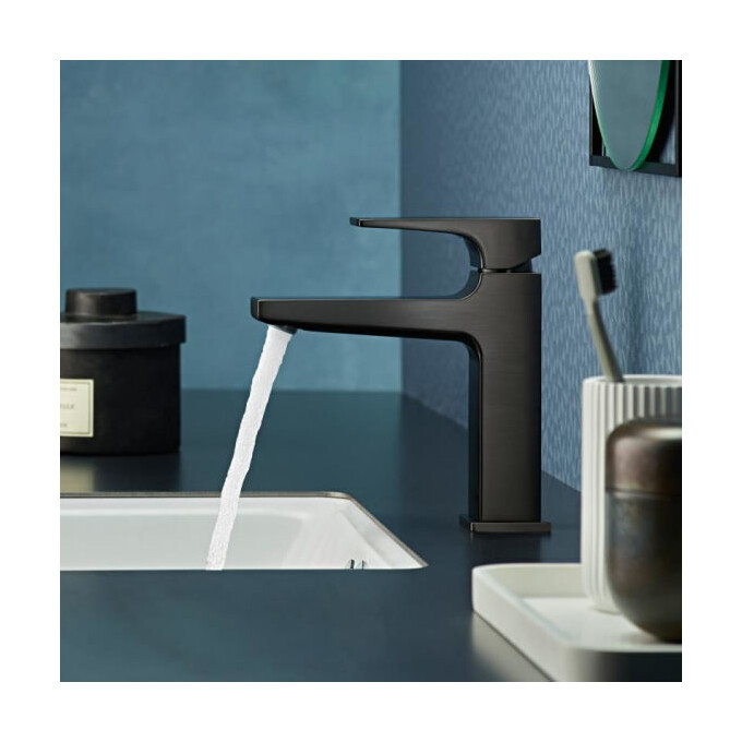 Смеситель для умывальника, черный матовый Hansgrohe Metropol 32507670, Цвет производителя: черный матовый, фото 2