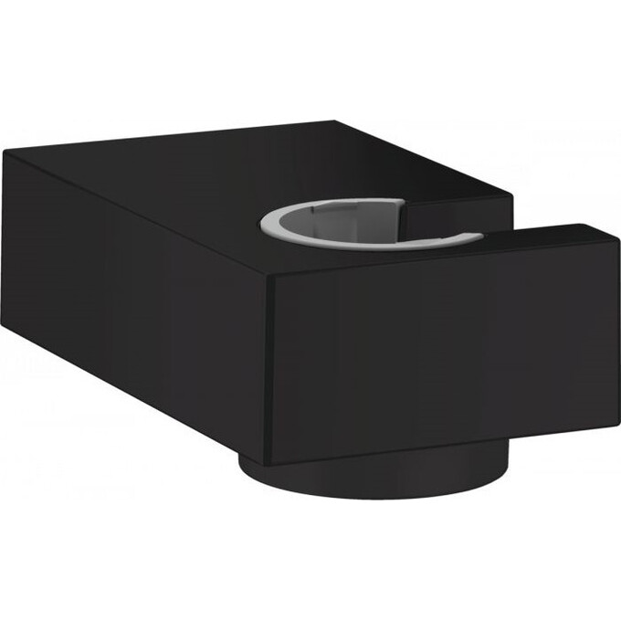Держатель для душа, черный матовый Hansgrohe Porter 28387670, Цвет производителя: черный, фото 