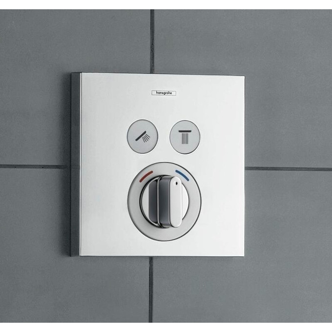 Смеситель для душа с термостатом Hansgrohe Showerselect 15768000, фото 3
