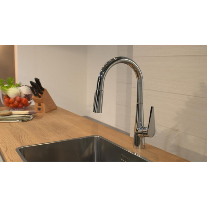 Змішувач для кухні Hansgrohe Talis 72815000, фото , изображение 2
