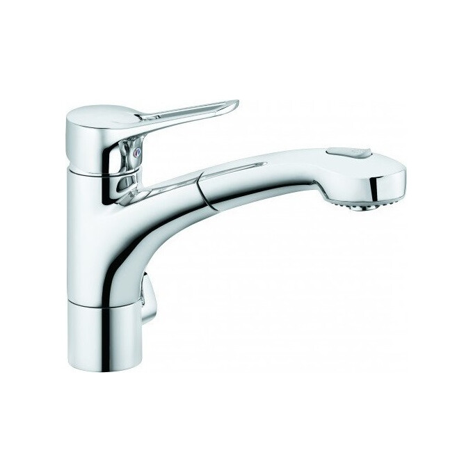 Смеситель для кухни Kludi Mx 399450562 (с выдвижной лейкой), фото 