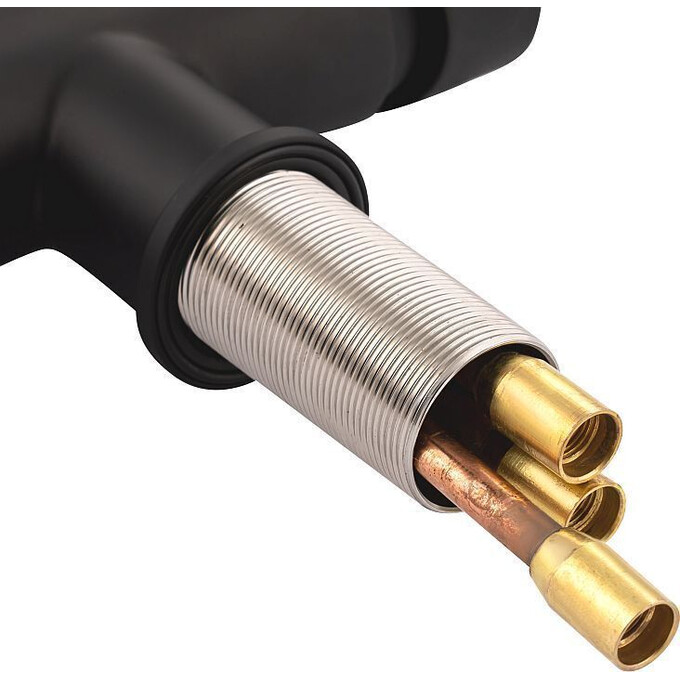 Смеситель для кухни Qtap Zdenek QTKUC92102UB (черный, на две воды), фото 3