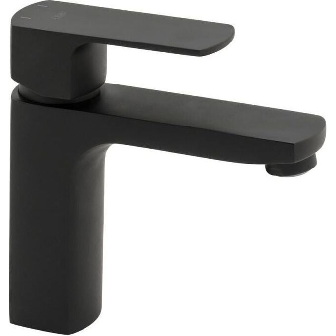 Смеситель для умывальника Qtap Lipno QTLIPNO1023101CB (черный), фото 