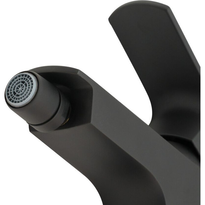 Змішувач для біде Qtap Lipno QTLIPNO2023101CB (чорний), фото , изображение 4